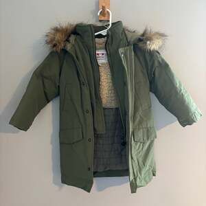 Appaman Denali Down Coat, Moss 2T
